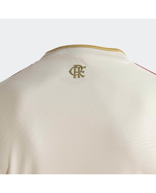 T-shirt de Homem 3.º Equipamento CR Flamengo 2025-2026 Amarelo-6