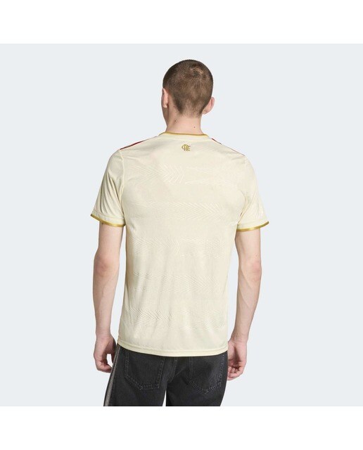 T-shirt de Homem 3.º Equipamento CR Flamengo 2025-2026 Amarelo-8
