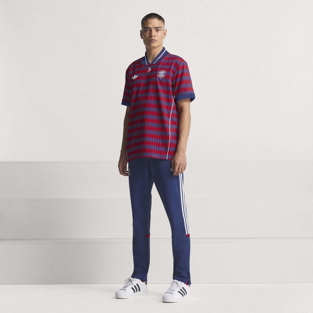 T-shirt de Homem FC Bayern Munich 2025-2026 LFSTLR Jersey Originals Vermelho-6