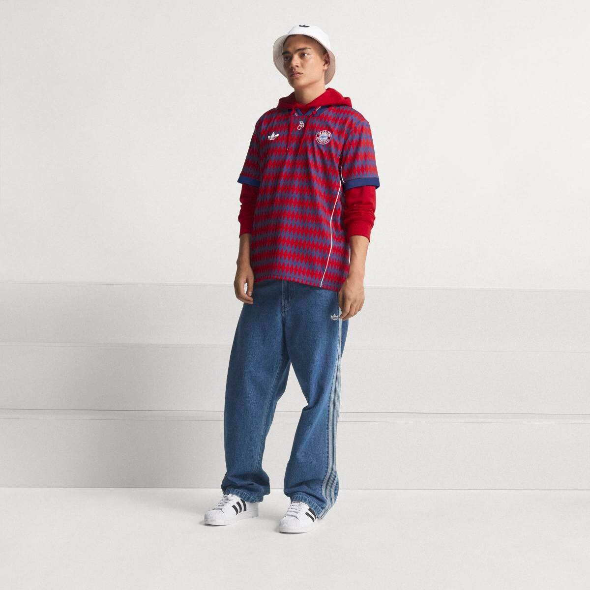 T-shirt de Homem FC Bayern Munich 2025-2026 LFSTLR Jersey Originals Vermelho-9