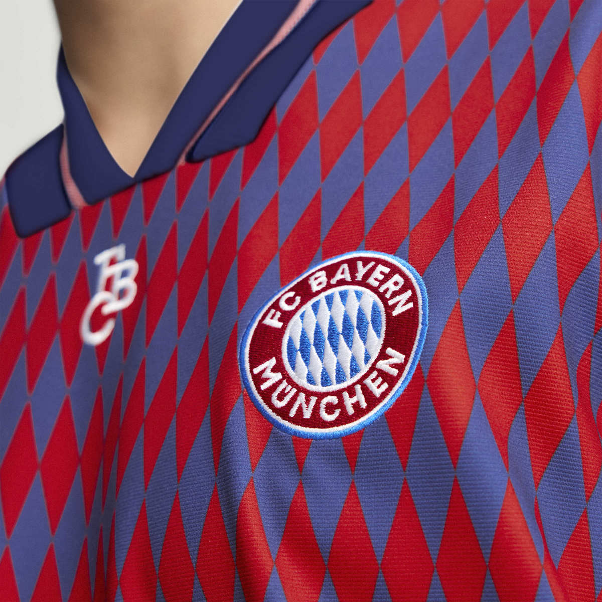 T-shirt de Homem FC Bayern Munich 2025-2026 LFSTLR Jersey Originals Vermelho-10