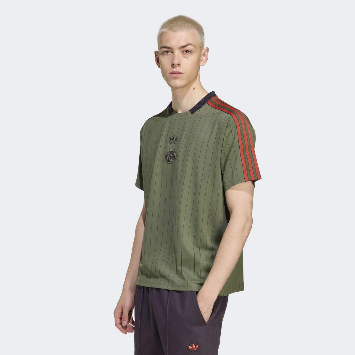 T-shirt de Homem FC Bayern Munich 2025-2026 Terrace Icons Originals Verde-3