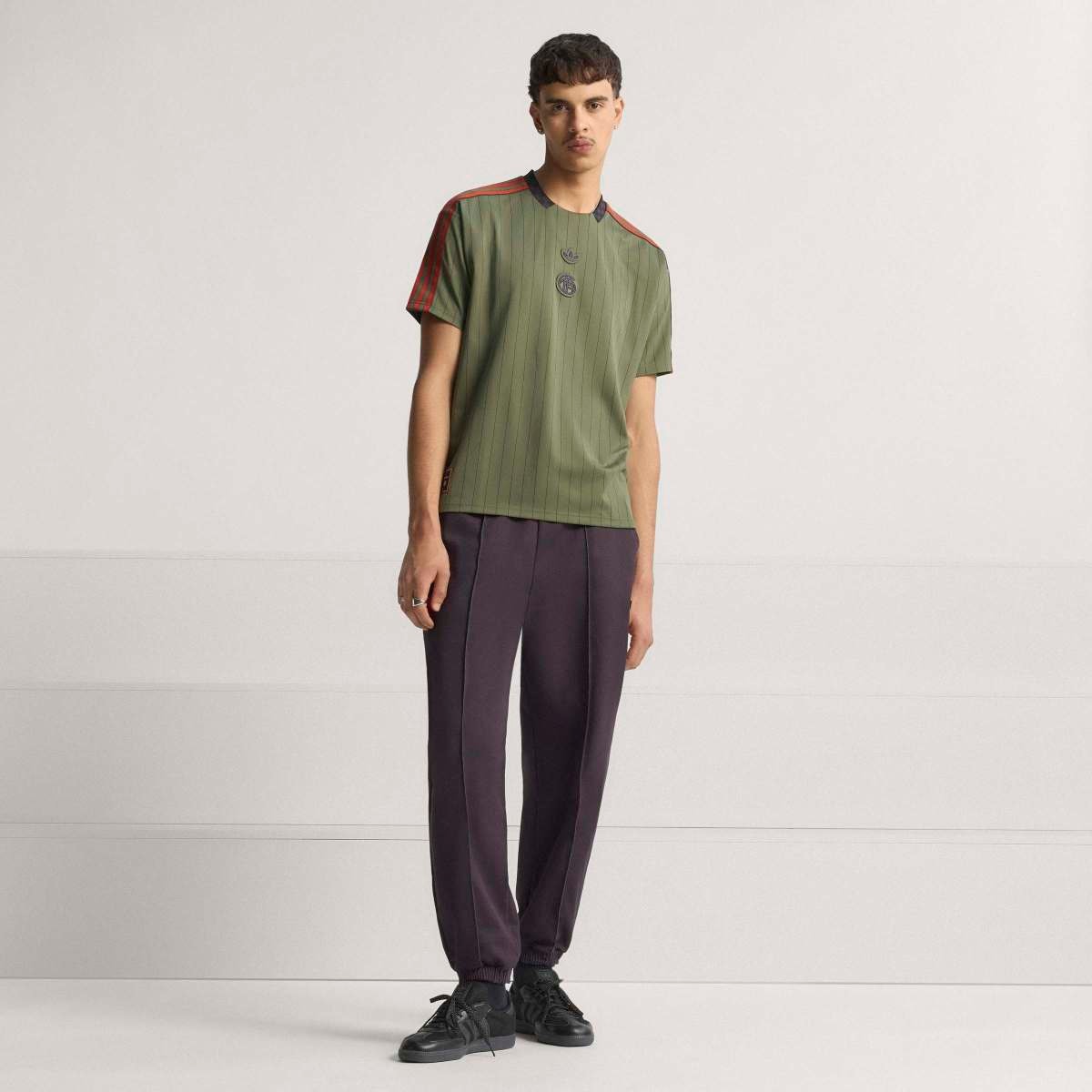 T-shirt de Homem FC Bayern Munich 2025-2026 Terrace Icons Originals Verde-10