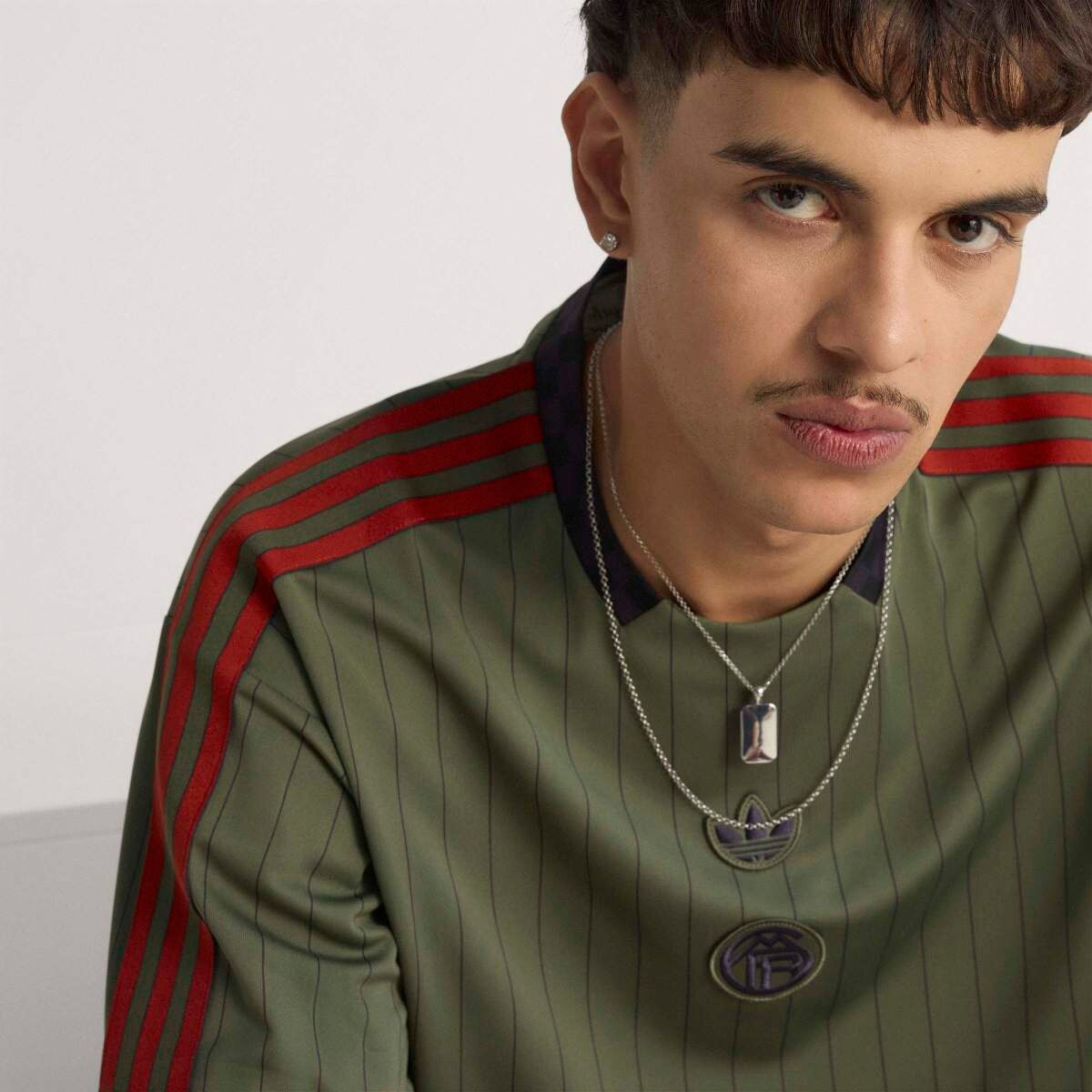 T-shirt de Homem FC Bayern Munich 2025-2026 Terrace Icons Originals Verde-17