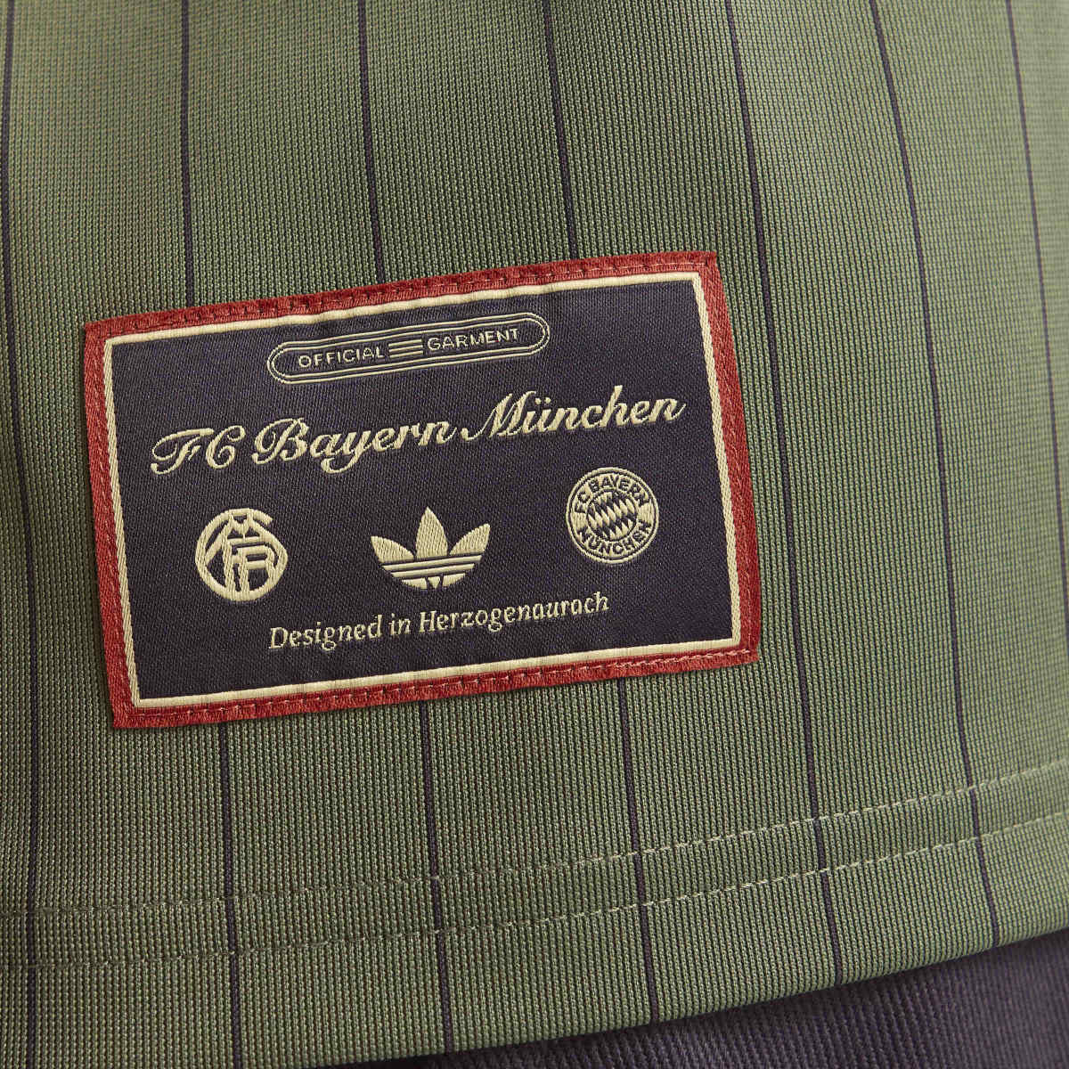 T-shirt de Homem FC Bayern Munich 2025-2026 Terrace Icons Originals Verde-21