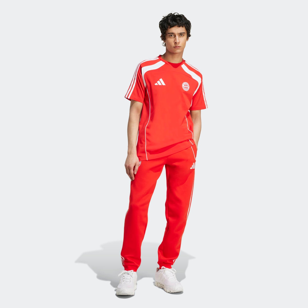 T-shirt de Homem FC Bayern Munich 2025-2026 UBP Vermelho-5