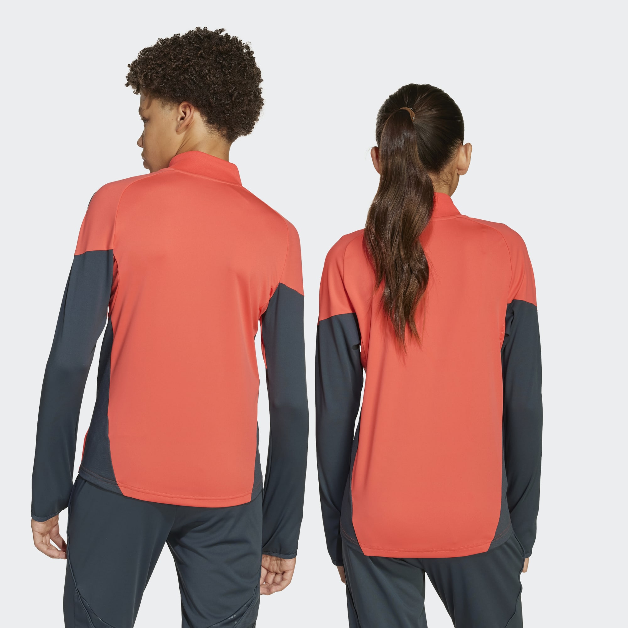 T-shirt de Criança FC Bayern Munich 2025-2026 Tiro 25 Competition Laranja / Cinzento-2