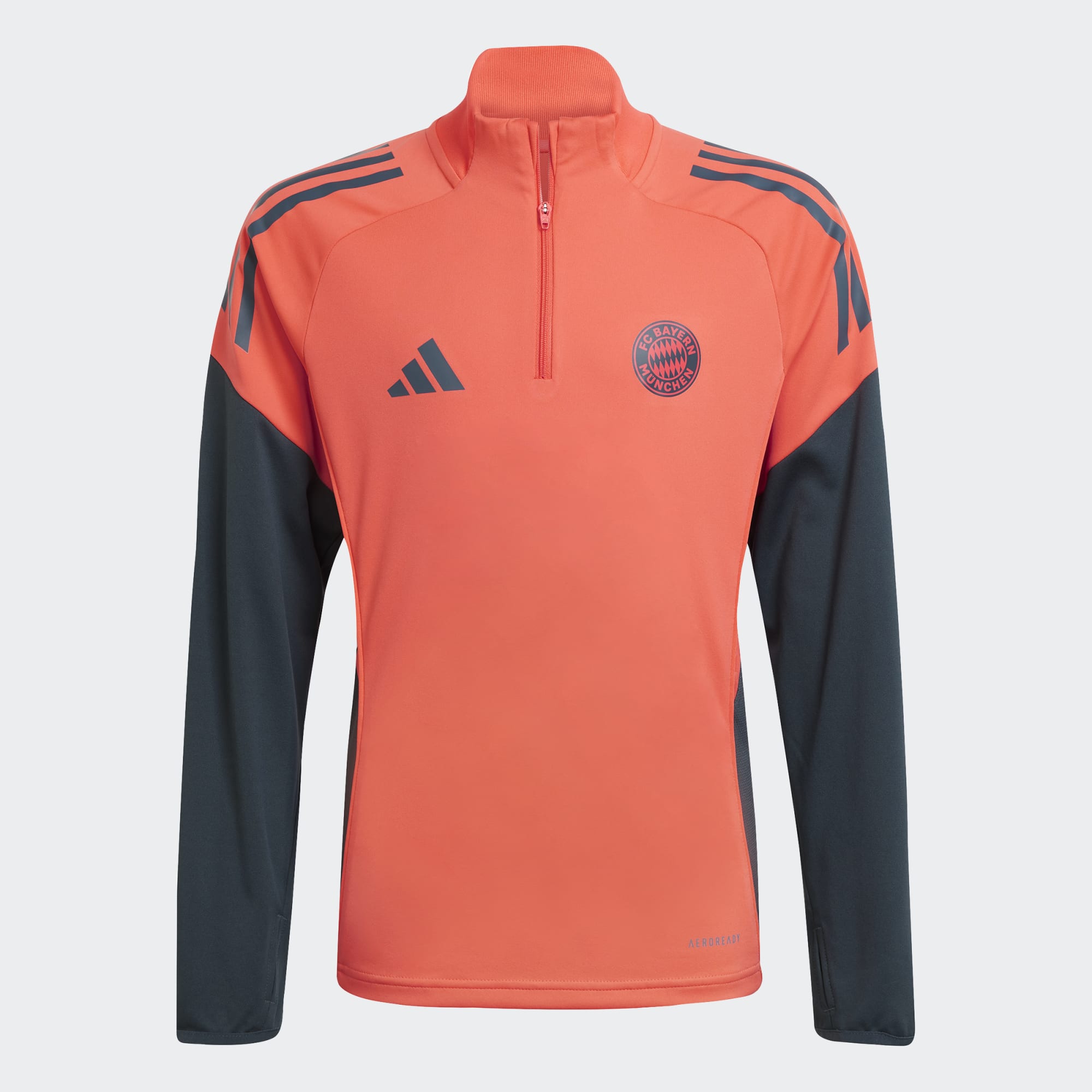 T-shirt de Criança FC Bayern Munich 2025-2026 Tiro 25 Competition Laranja / Cinzento-8