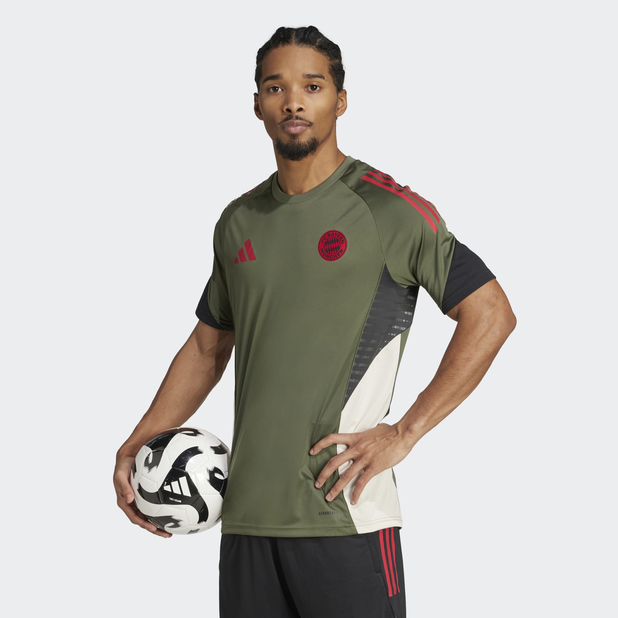 T-shirt de Homem FC Bayern Munich 2025-2026 Tiro 25 Competition Verde-1