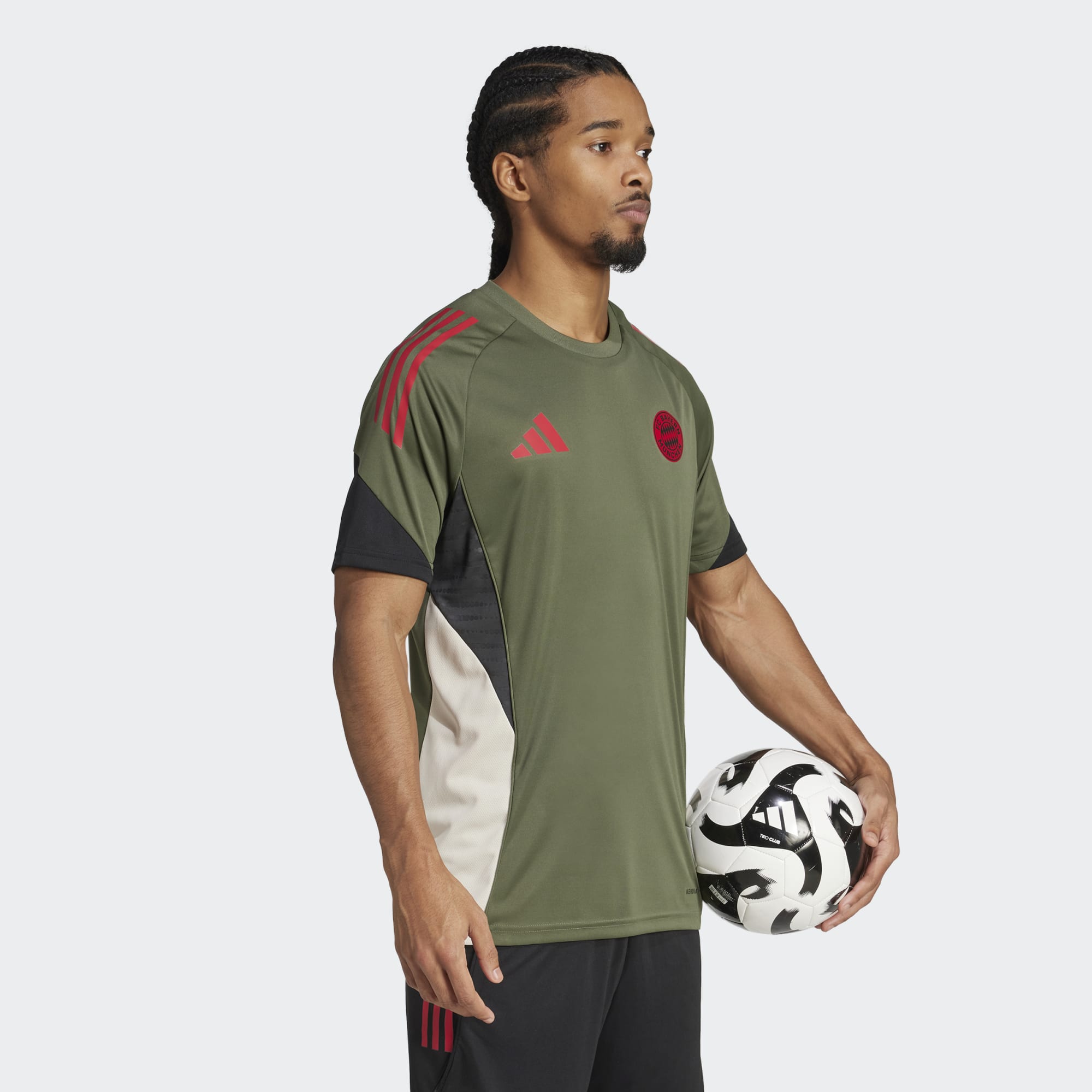 T-shirt de Homem FC Bayern Munich 2025-2026 Tiro 25 Competition Verde-3