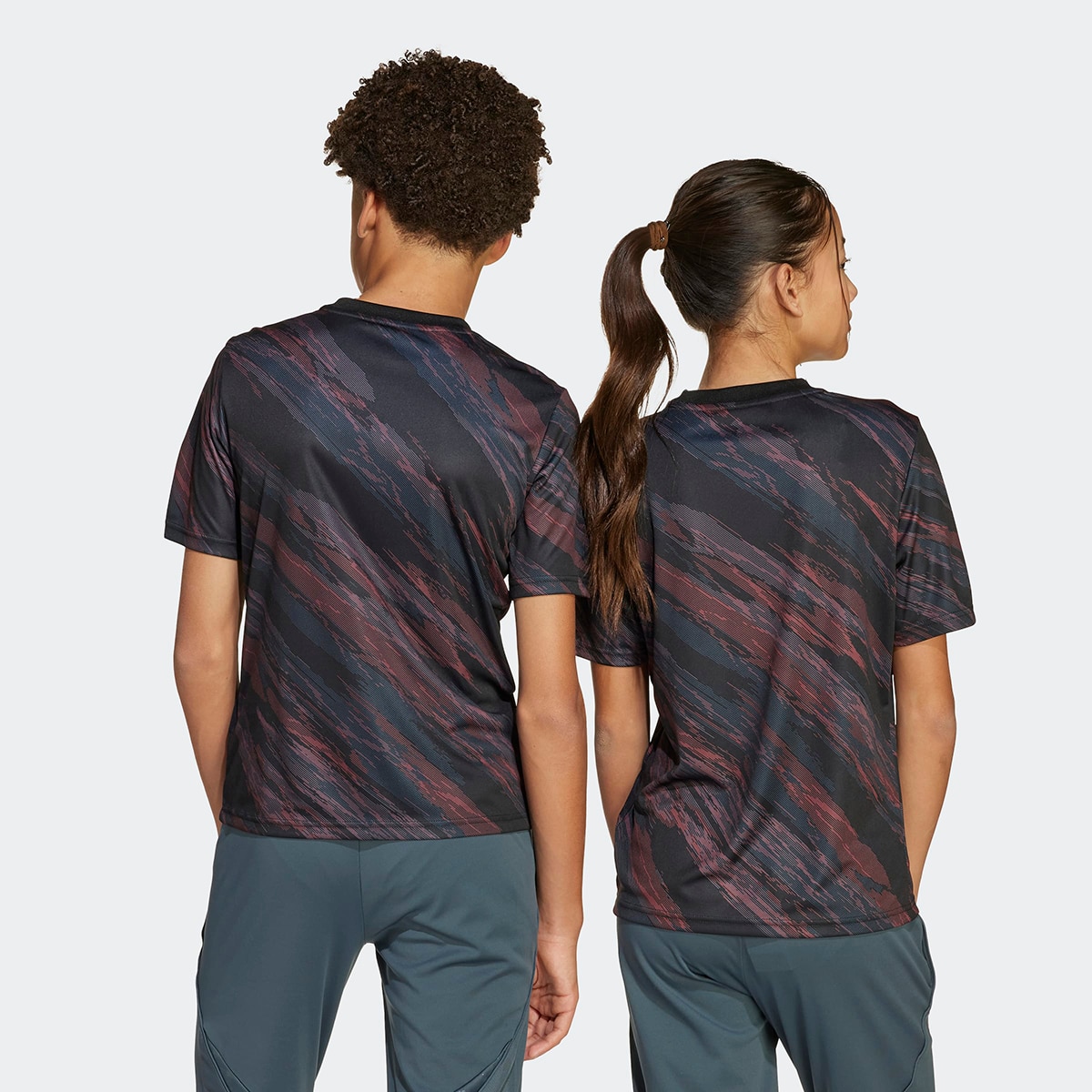 T-shirt de Criança FC Bayern Munich 2025-2026 Aquecimento Preto-2