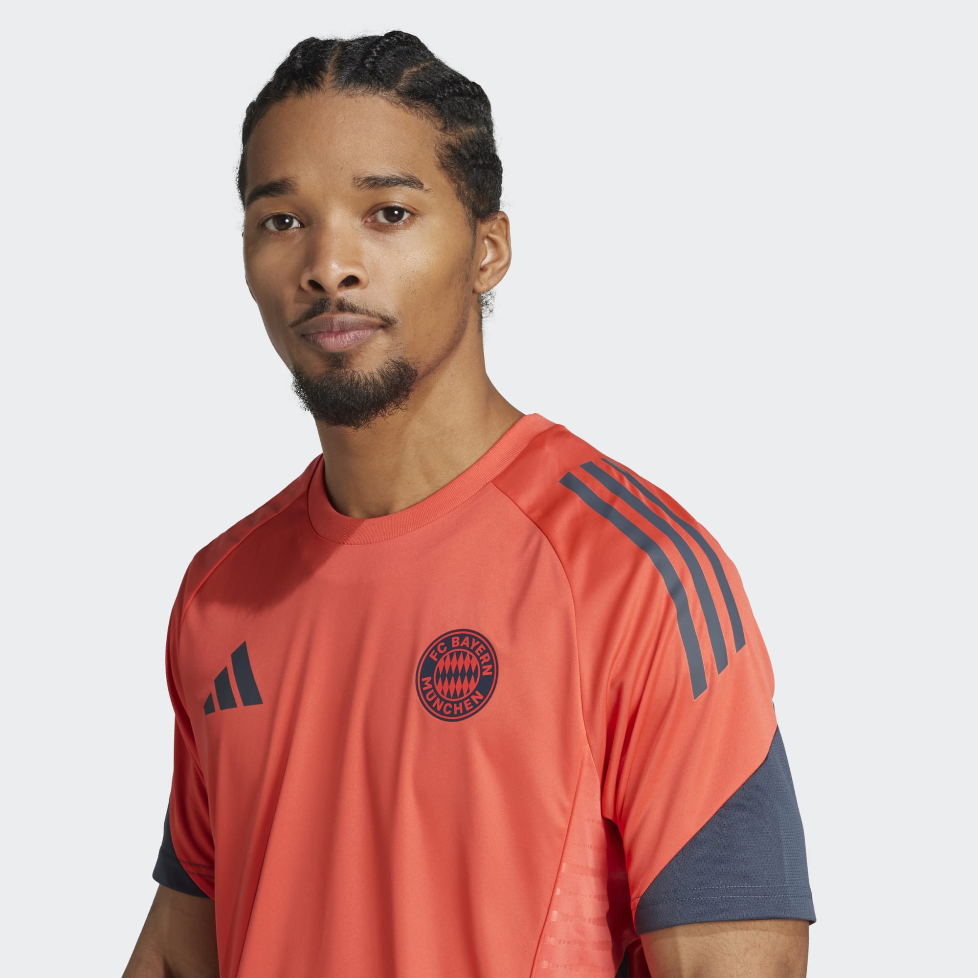 T-shirt de Homem FC Bayern Munich 2025-2026 Tiro 25 Competition Laranja-4
