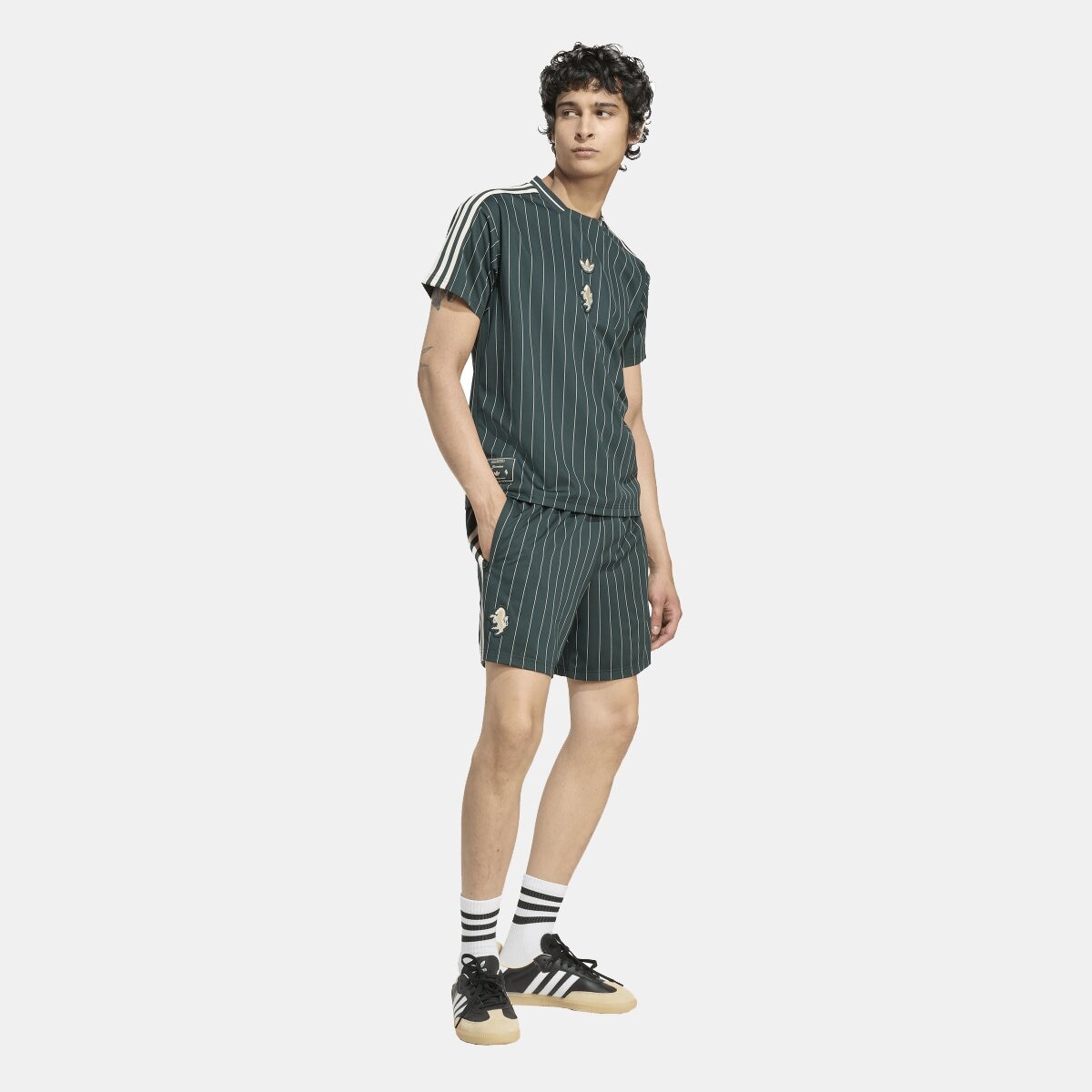 T-shirt de Homem Juventus FC 2025-2026 Terrace Icons Originals Verde-3