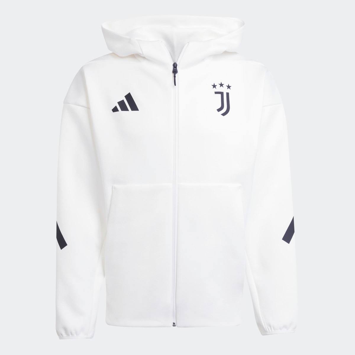 Casaco de Homem Juventus FC 2025-2026 Himno Z.N.E Branco-7