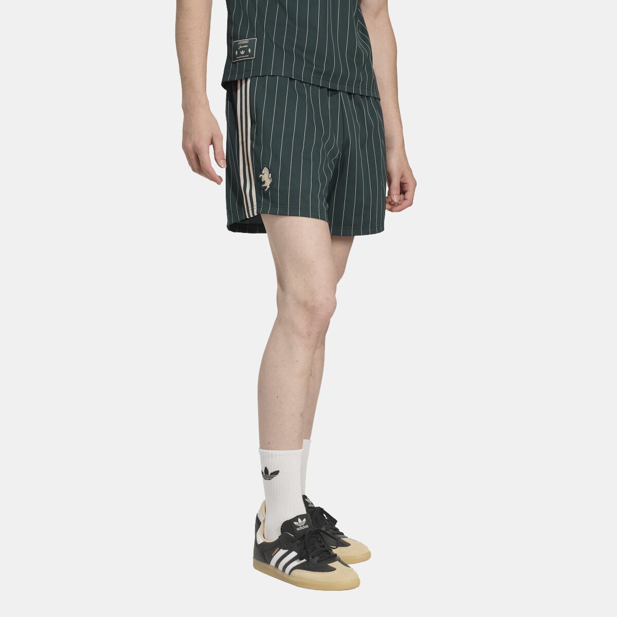 Calções de Homem Juventus FC 2025-2026 Terrace Icons Originals Verde-1