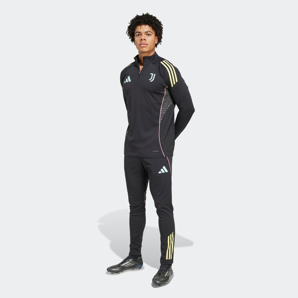 T-shirt de Homem Juventus FC 2025-2026 Tiro 25 Competition Preto-5