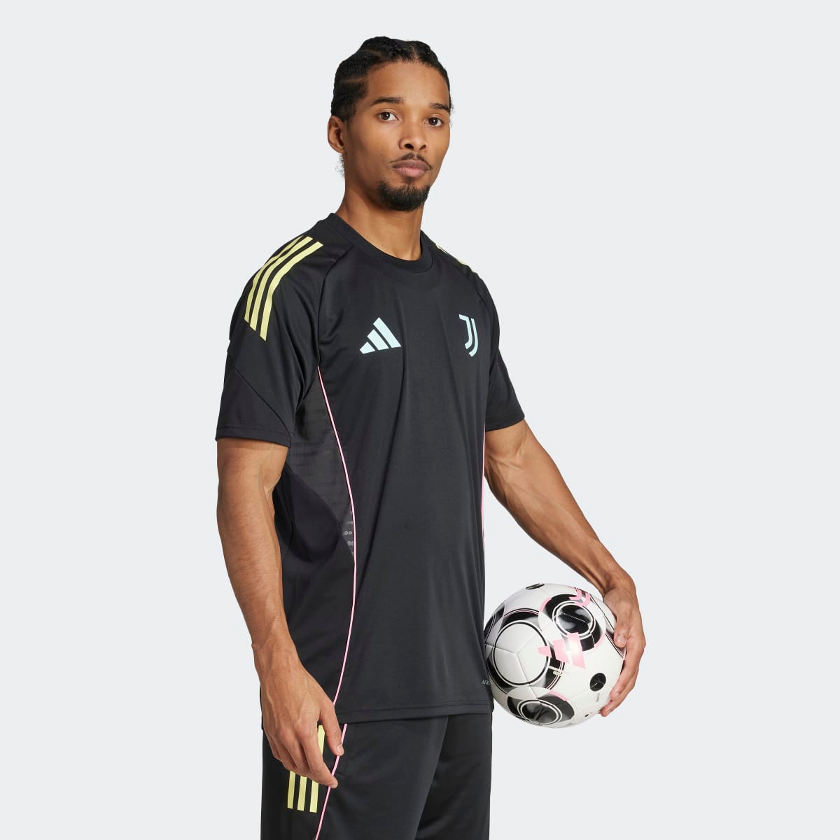 T-shirt de Homem Juventus FC 2025-2026 Tiro 25 Competition Preto-5