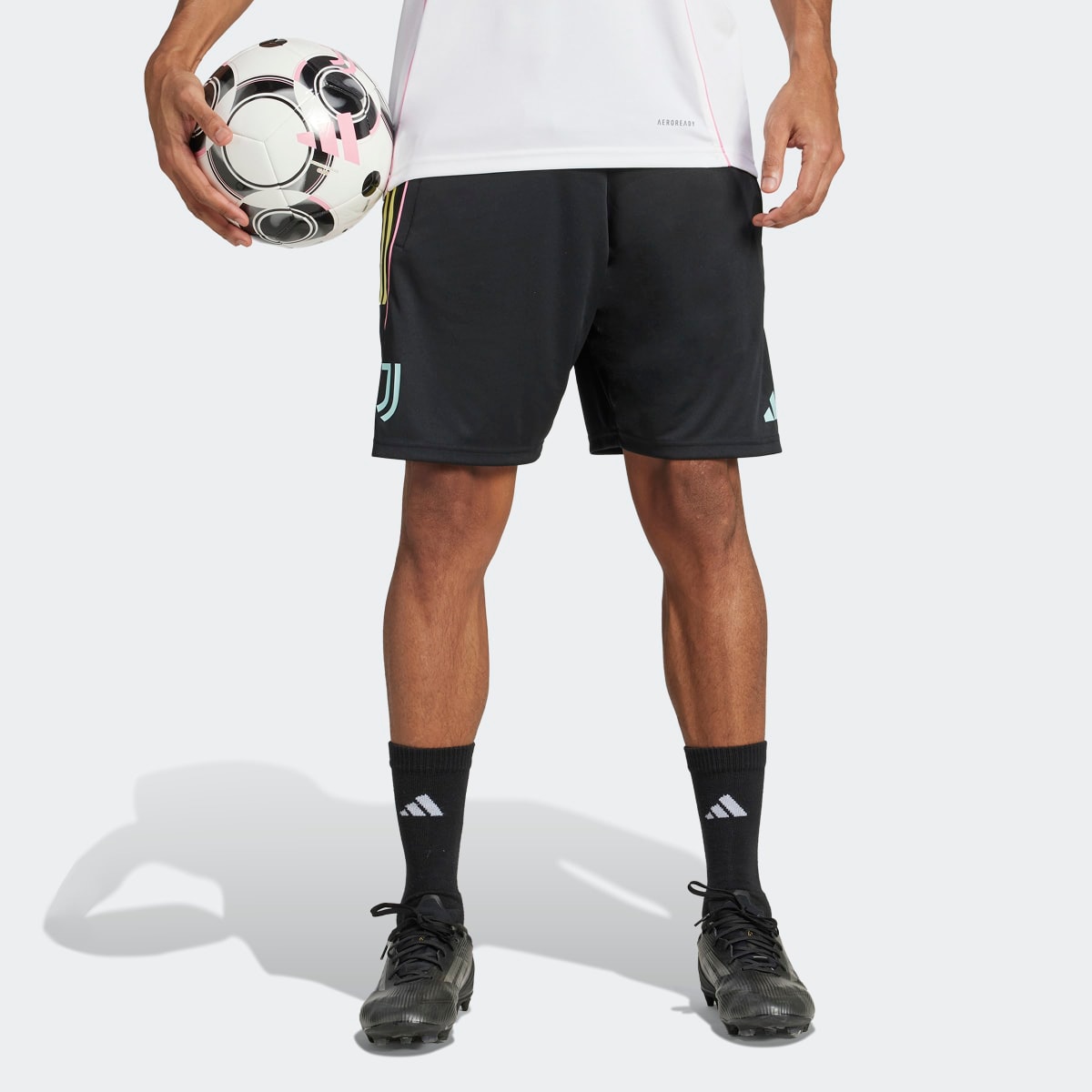 Calções de Homem Juventus FC 2025-2026 Tiro 25 Competition Preto-5