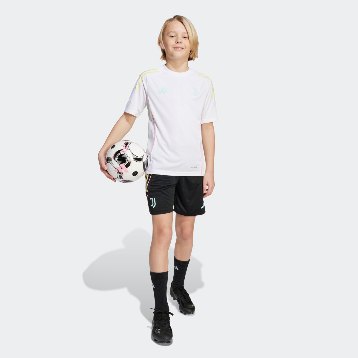 T-shirt de Criança Juventus FC 2025-2026 Tiro 25 Competition Branco-5