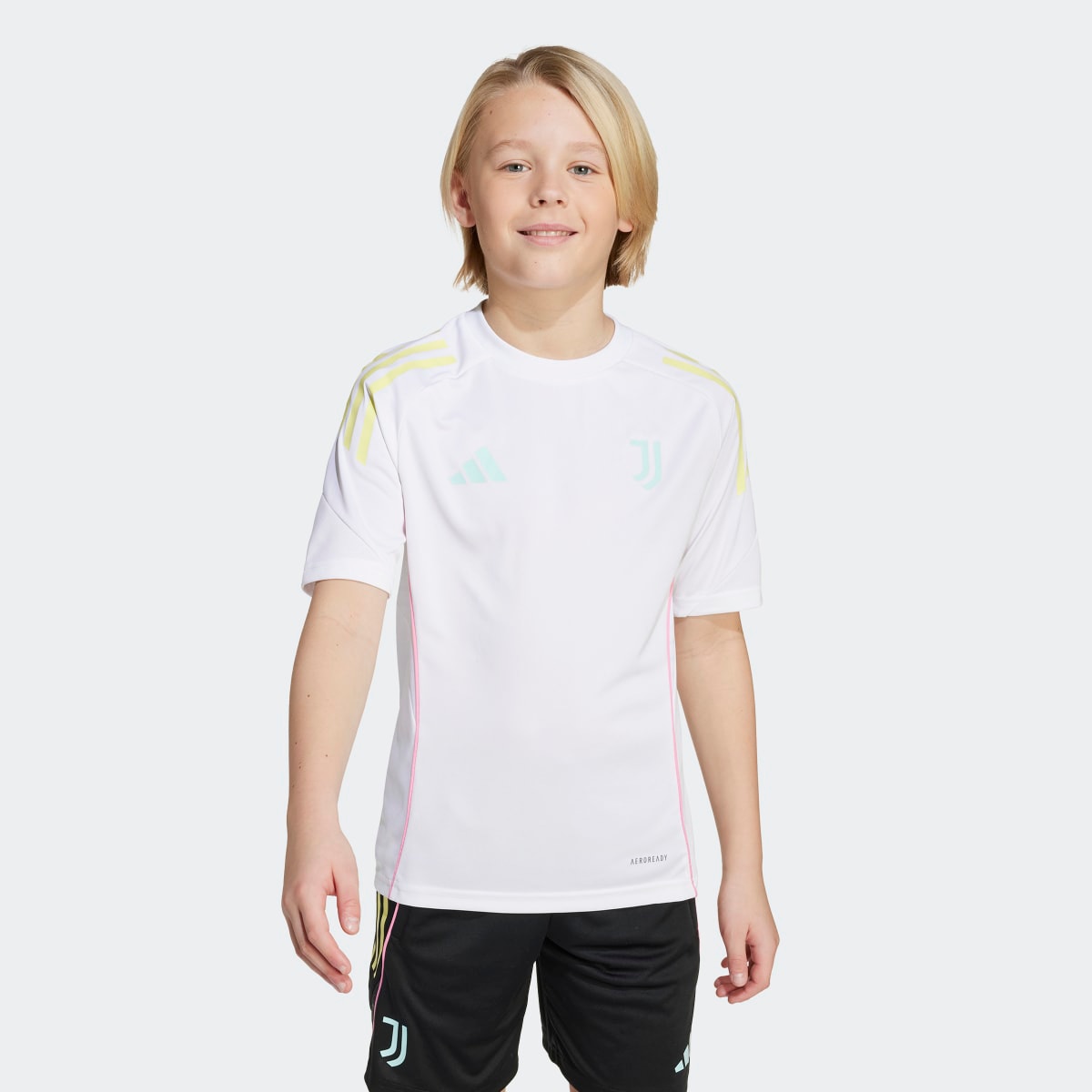 T-shirt de Criança Juventus FC 2025-2026 Tiro 25 Competition Branco-6