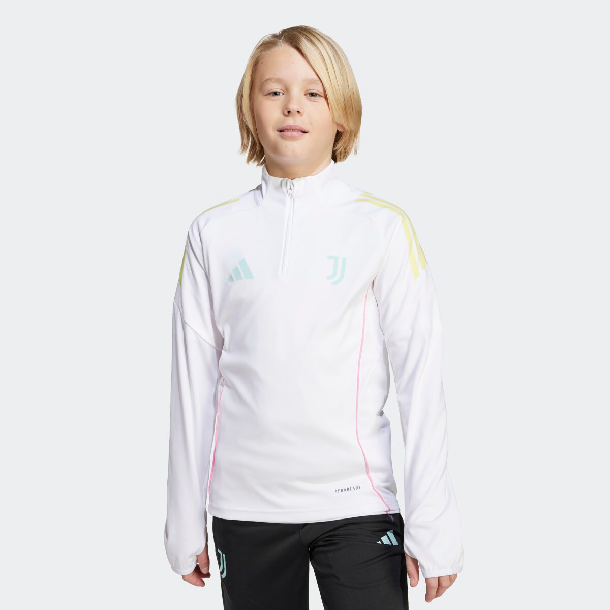 T-shirt de Criança Juventus FC 2025-2026 Tiro 25 Competition Branco-6