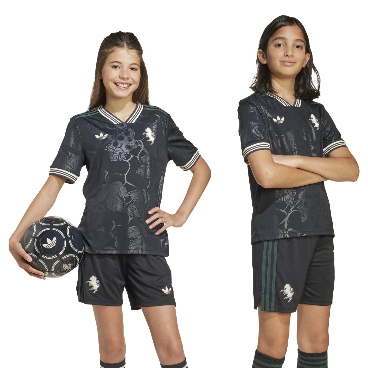 T-shirt de Criança 3.º Equipamento Juventus FC 2025-2026 Originals Preto-7