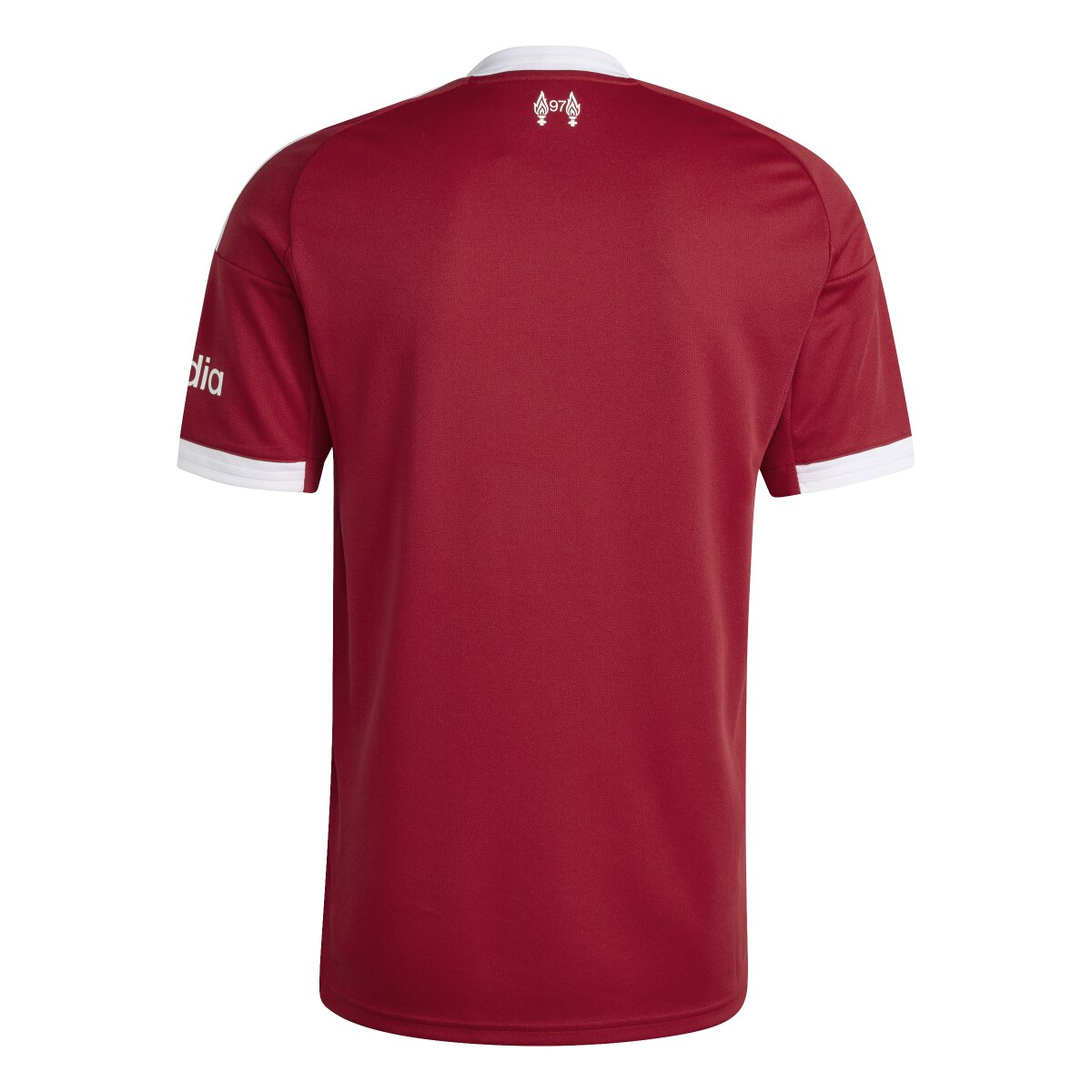 T-shirt de Homem 1.º Equipamento Liverpool FC 2025-2026 Vermelho-9