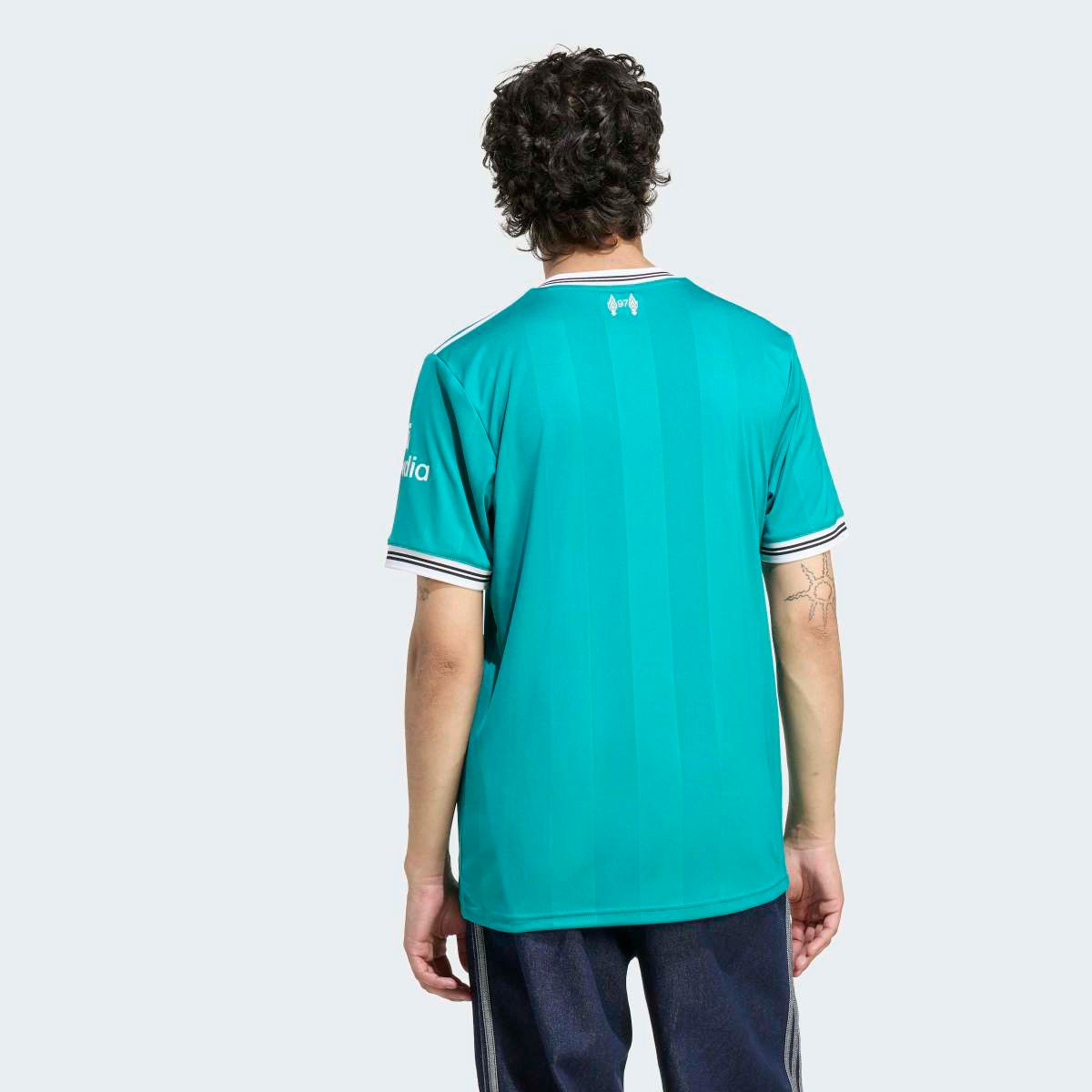 T-shirt de Homem 3.º Equipamento Liverpool FC 2025-2026 Verde-4