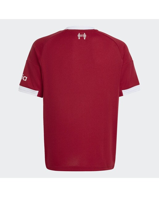 T-shirt de Criança 1.º Equipamento Liverpool FC 2025-2026 Vermelho-2