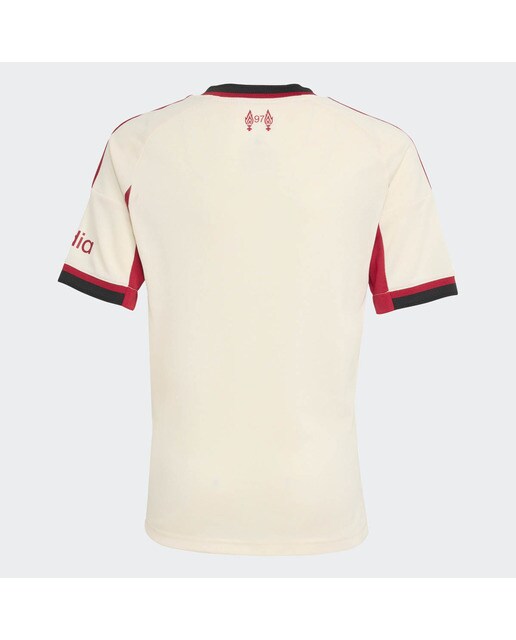 T-shirt de Criança 2.º Equipamento Liverpool FC 2025-2026 Branco-2