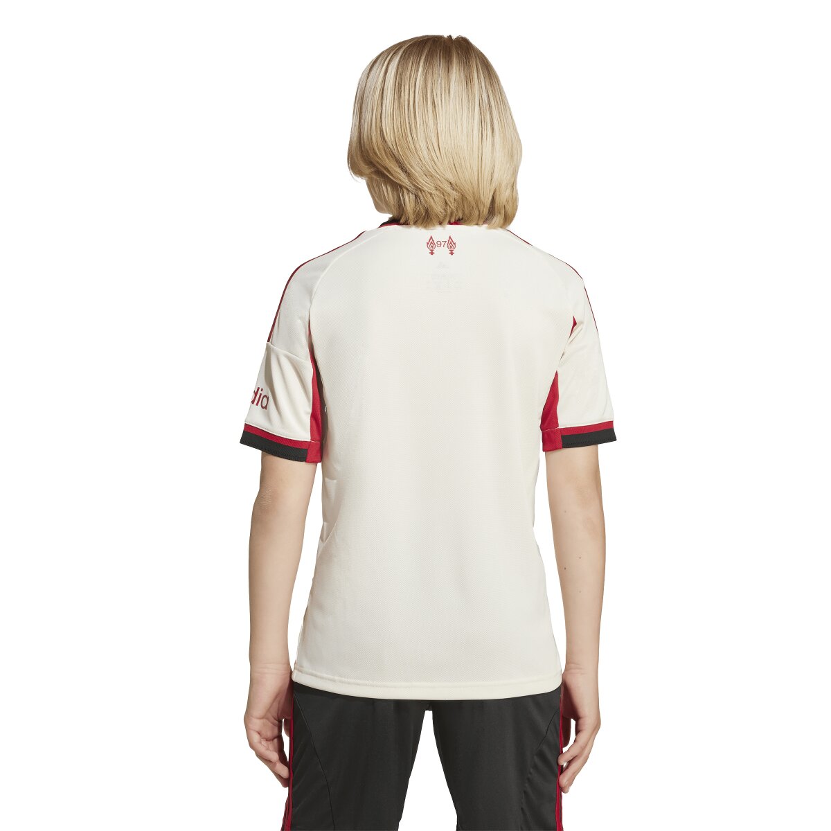 T-shirt de Criança 2.º Equipamento Liverpool FC 2025-2026 Branco-4