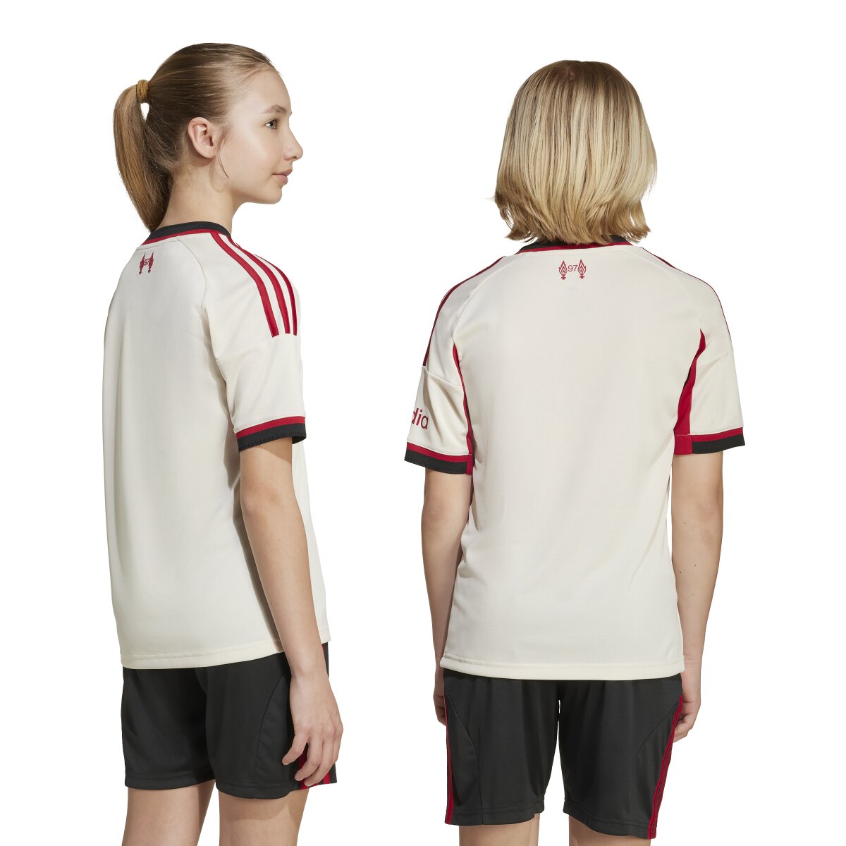 T-shirt de Criança 2.º Equipamento Liverpool FC 2025-2026 Branco-8