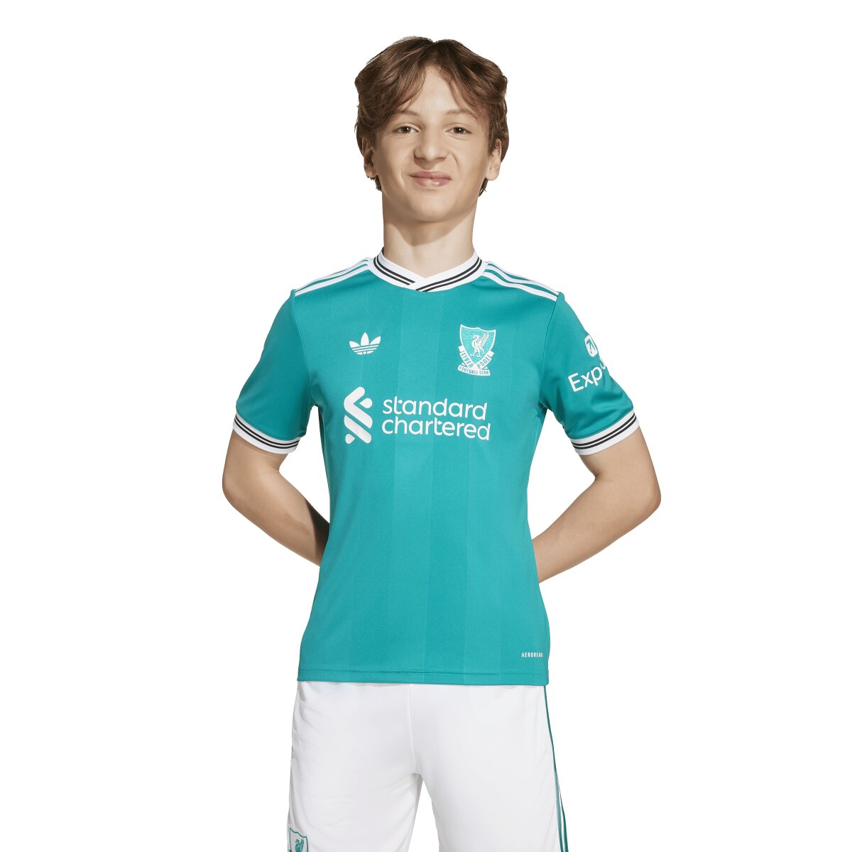 Imagem 0 de T-shirt de Criança 3.º Equipamento Liverpool FC 2025-2026