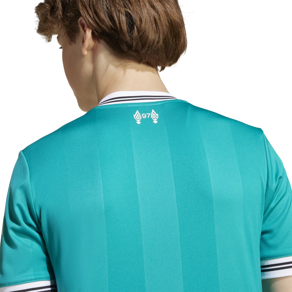 T-shirt de Criança 3.º Equipamento Liverpool FC 2025-2026 Verde-8