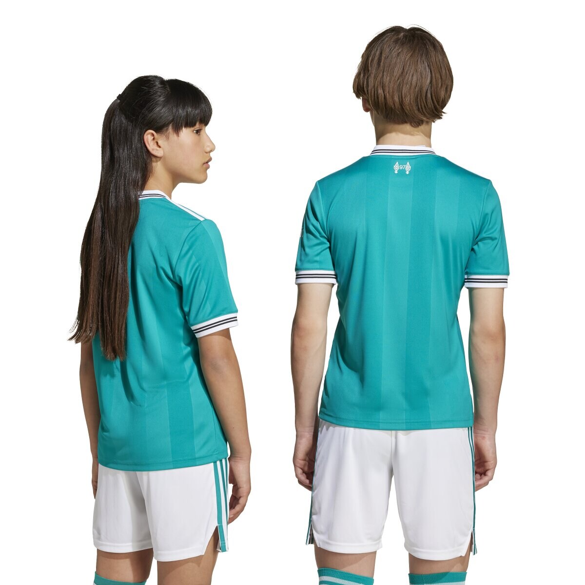 T-shirt de Criança 3.º Equipamento Liverpool FC 2025-2026 Verde-9
