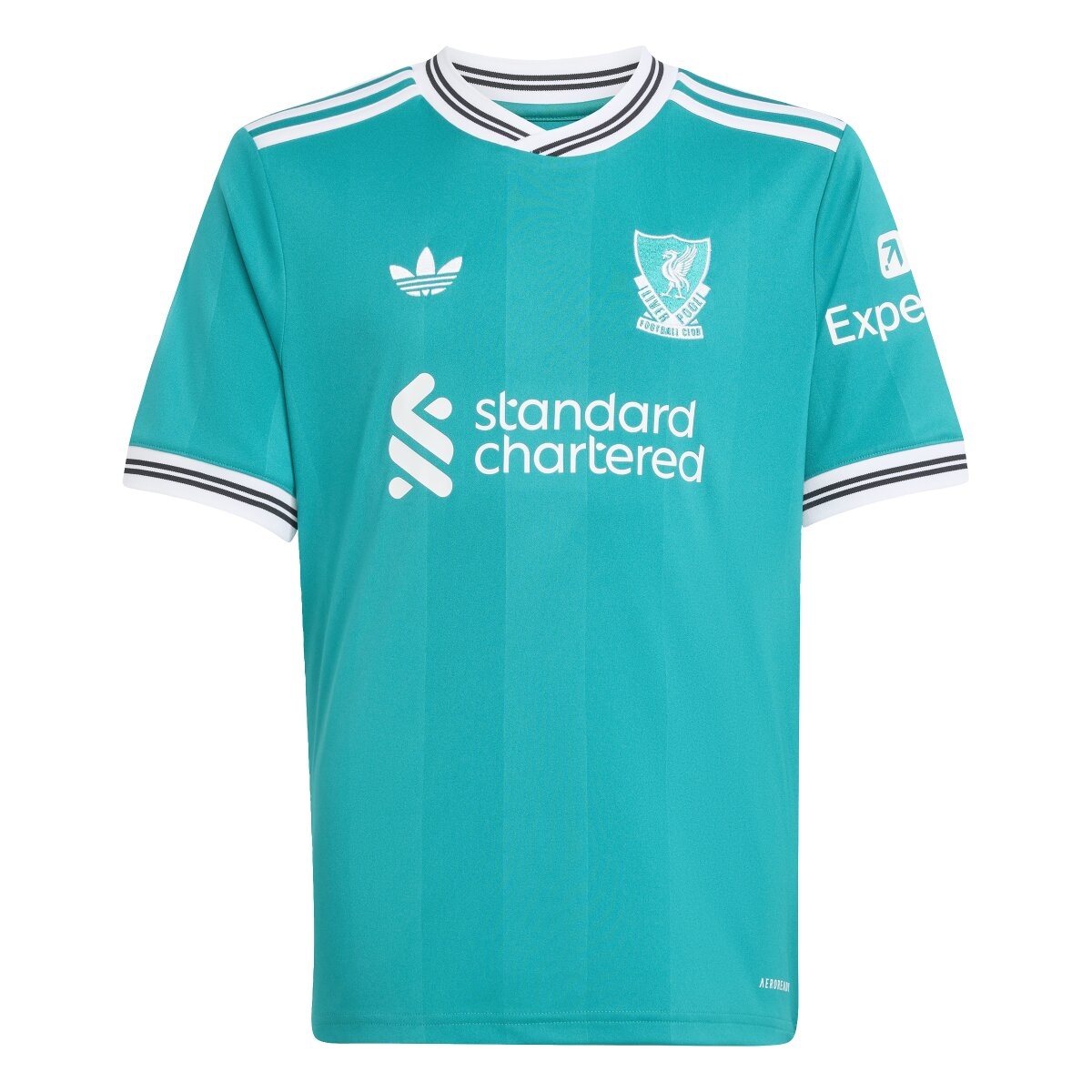 T-shirt de Criança 3.º Equipamento Liverpool FC 2025-2026 Verde-11
