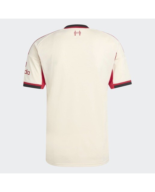 T-shirt de Homem 2.º Equipamento Liverpool FC 2025-2026 Branco-2