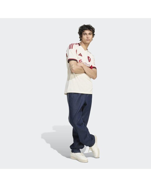 T-shirt de Homem 2.º Equipamento Liverpool FC 2025-2026 Branco-5