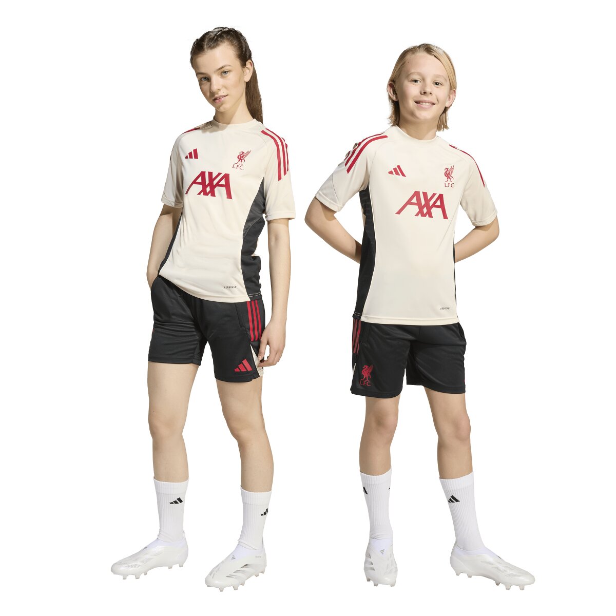T-shirt de Criança Liverpool FC 2025-2026 Tiro 25 Competition Branco-9