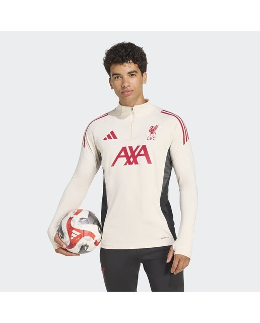 T-shirt de Homem Liverpool FC 2025-2026 Tiro 25 Competition Branco-2