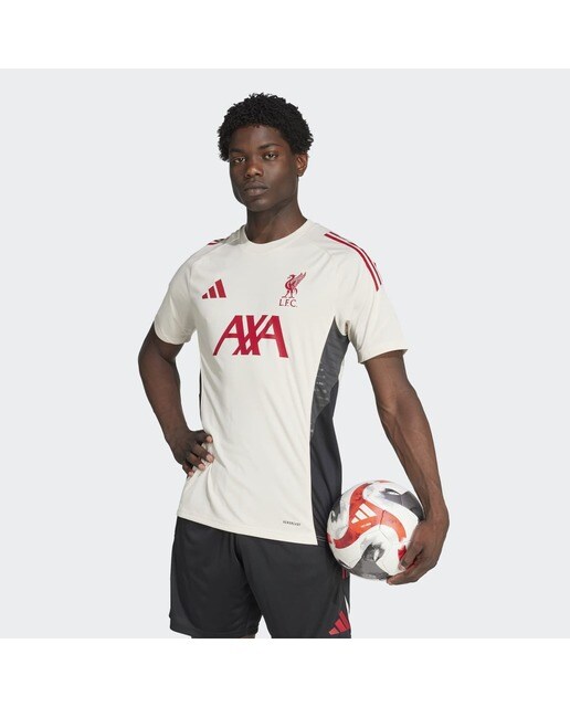 T-shirt de Homem Liverpool FC 2025-2026 Tiro 25 Competition Branco-3