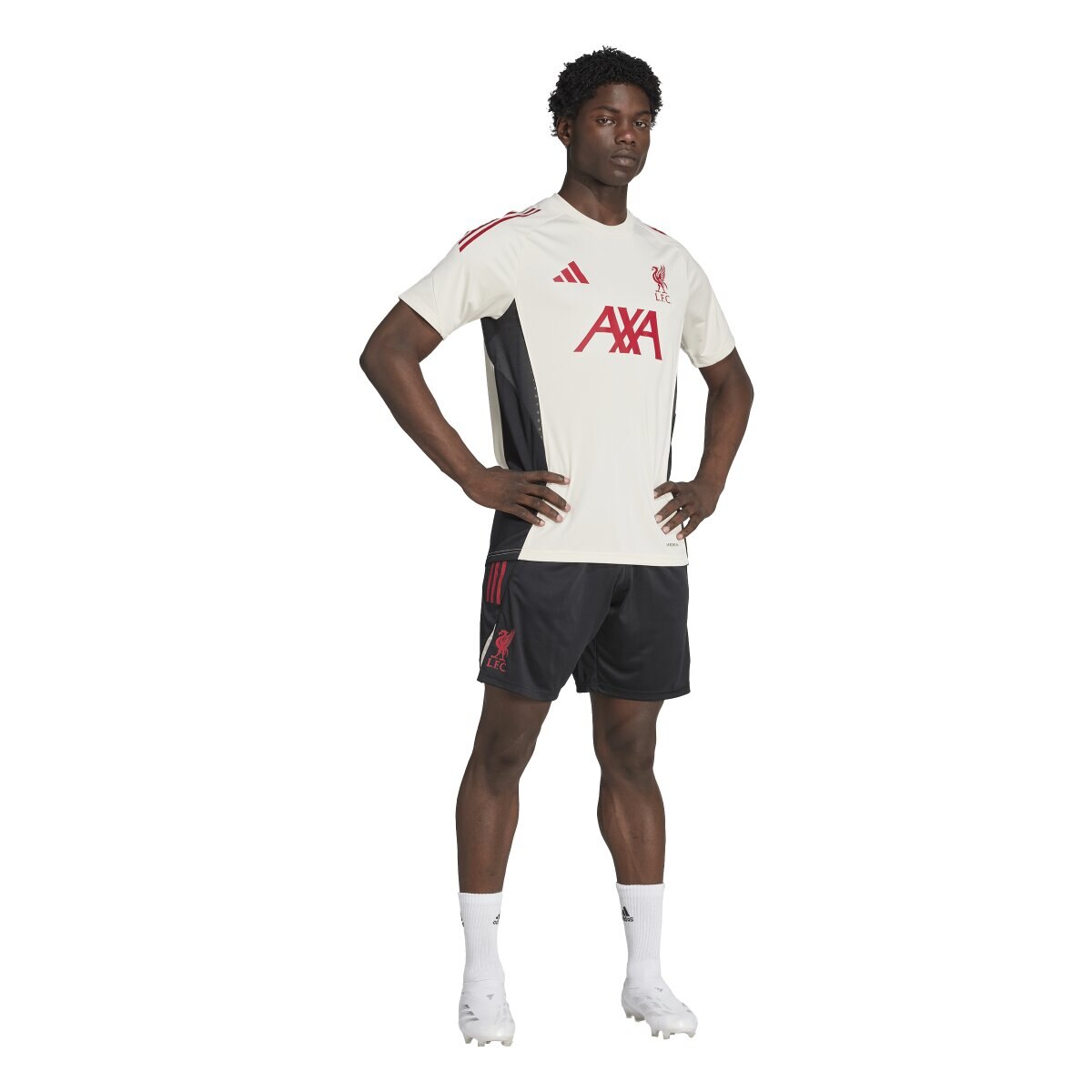 T-shirt de Homem Liverpool FC 2025-2026 Tiro 25 Competition Branco-6