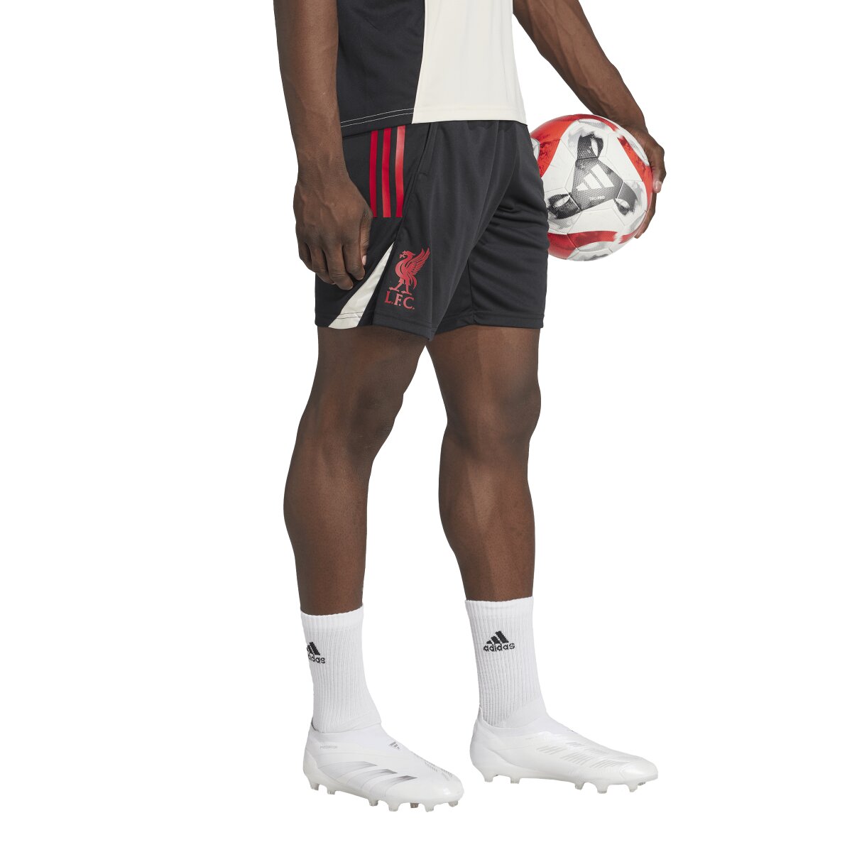 Calções de Homem Liverpool FC 2025-2026 Tiro 25 Preto-3