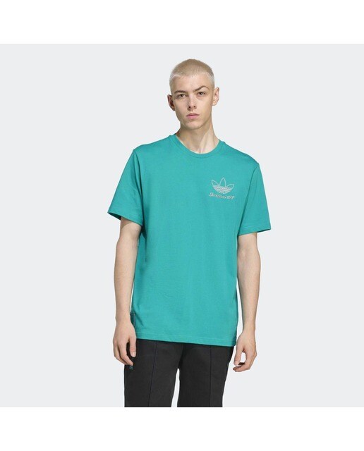 T-shirt de Homem Liverpool FC 2025-2026 Terrace Icons Graphic Originals Verde-2