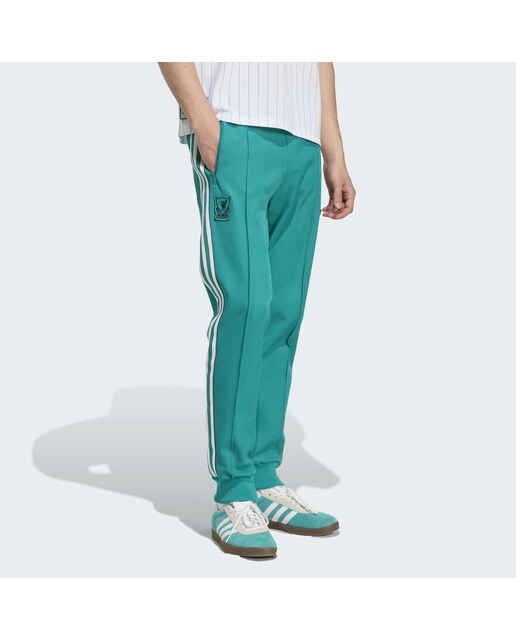 Calças de Homem Liverpool FC 2025-2026 Terrace Icons Originals Verde-2