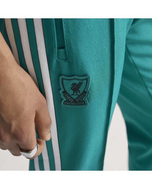 Calças de Homem Liverpool FC 2025-2026 Terrace Icons Originals Verde-10