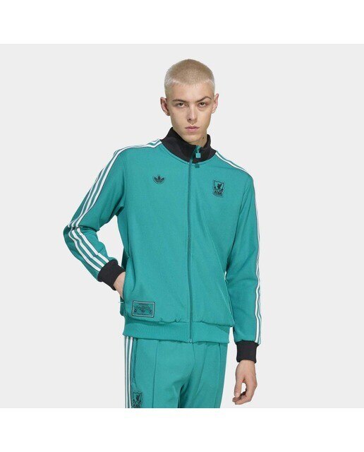 Sweatshirt de Homem Liverpool FC 2025-2026 Terrace Icons Originals Verde-2