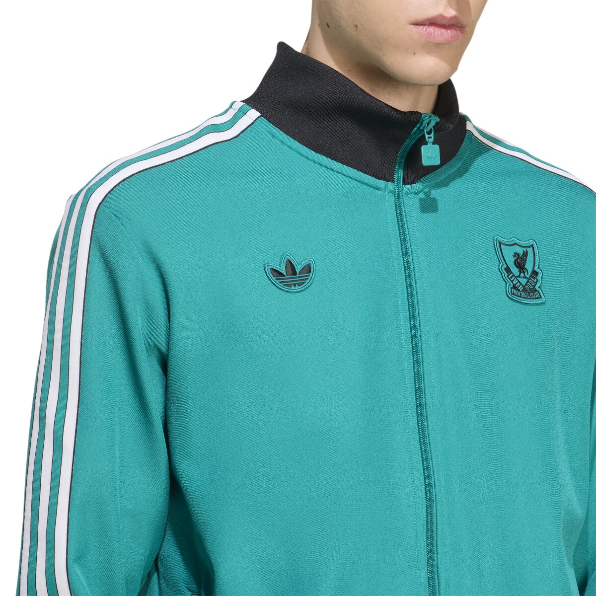 Sweatshirt de Homem Liverpool FC 2025-2026 Terrace Icons Originals Verde-5