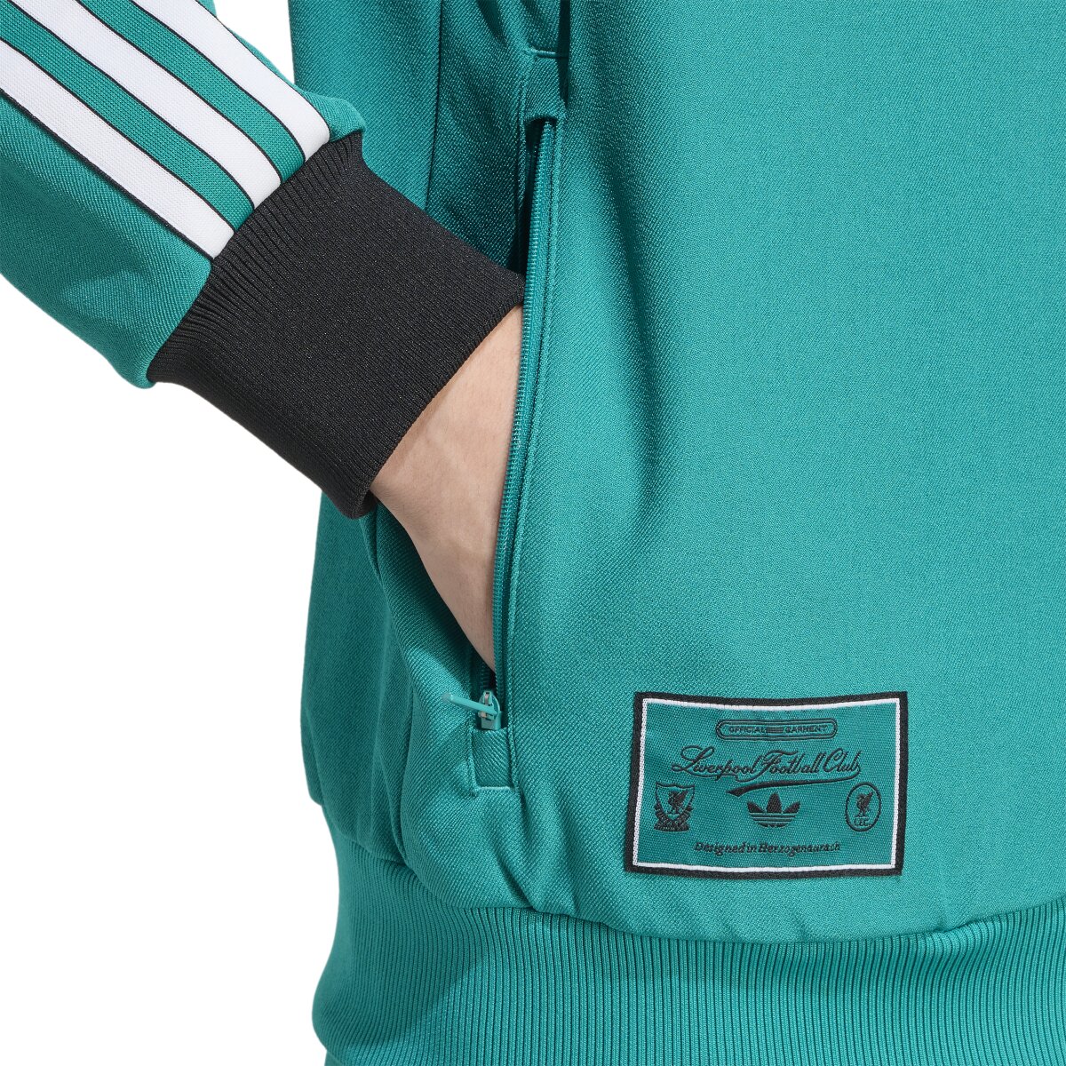 Sweatshirt de Homem Liverpool FC 2025-2026 Terrace Icons Originals Verde-6