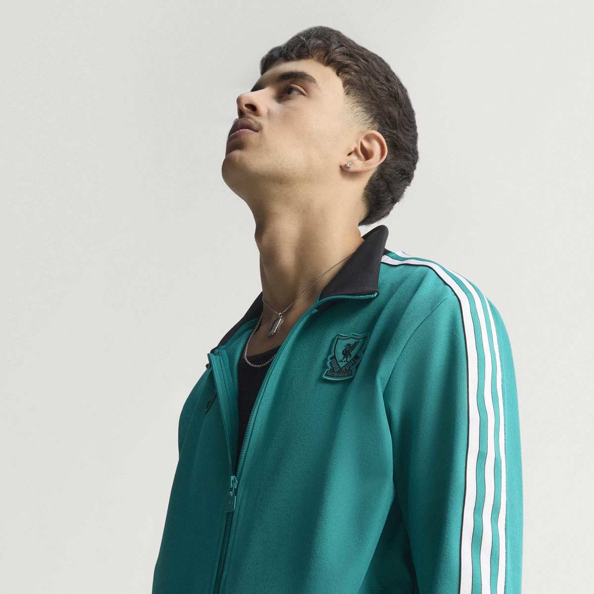 Sweatshirt de Homem Liverpool FC 2025-2026 Terrace Icons Originals Verde-15